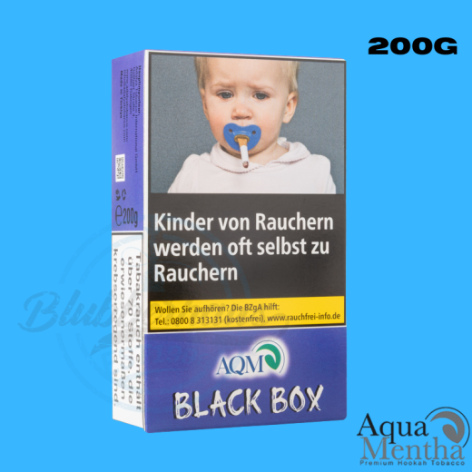Aqua Mentha Shisha Tabak 200g - Blackbox