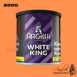 Argileh Shisha Tabak 200g - White King