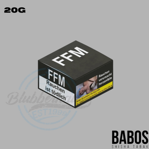 BABOS Shisha Tabak 20g - FFM
