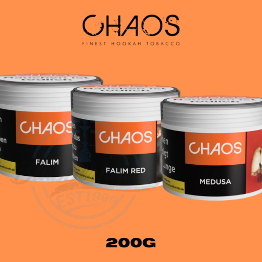 Chaos Shisha Tabak 200g