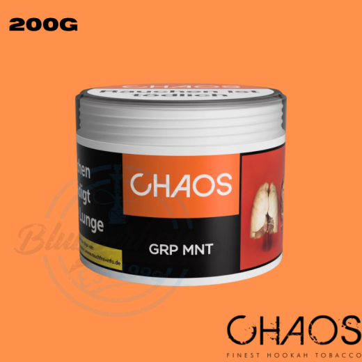 Chaos Shisha Tabak 200g - GRP MNT