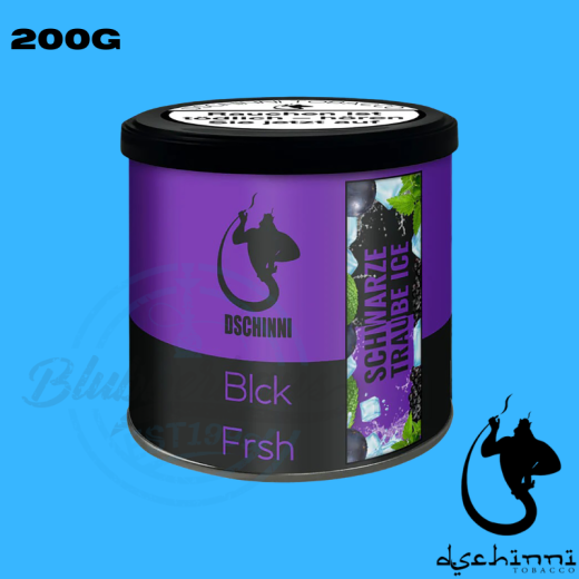 Dschinni Shisha Tabak 200g - Black Fresh