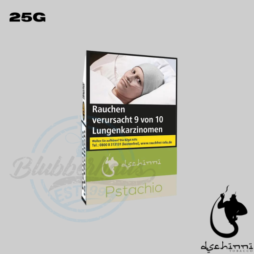 Dschinni Shisha Tabak 25g - Pstachio
