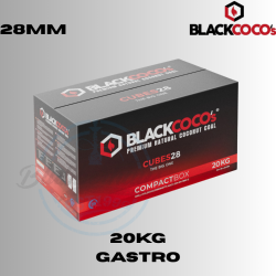 Blackcoco Shisha Kohle 28mm - 20KG (Gastro)