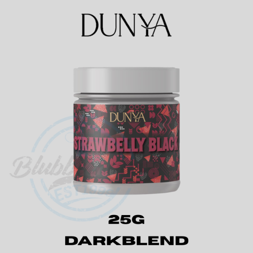 Dunya Shisha Tabak 25g - Strawbelly Black