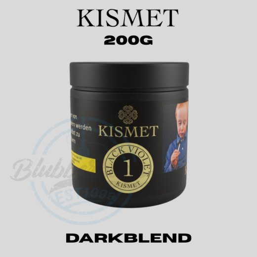 Kismet Shisha Tabak 200g - Black Violet