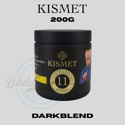 Kismet Shisha Tabak 200g - Black Hazelnut