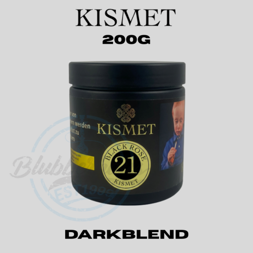 Kismet Shisha Tabak 200g - Black Rose