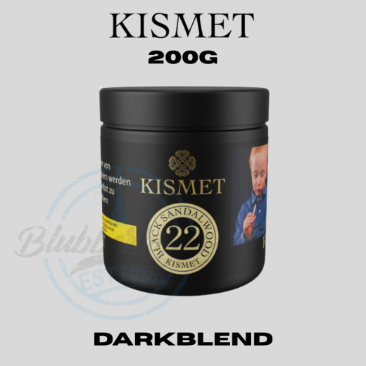 Kismet Shisha Tabak 200g - Black Sandalwood