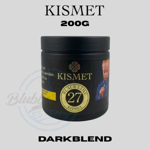 Kismet Shisha Tabak 200g - Black Lime