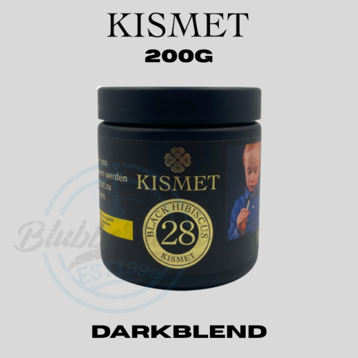Kismet Shisha Tabak 200g - Black Hibiscus