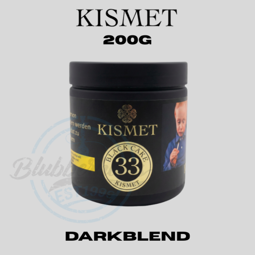 Kismet Shisha Tabak 200g - Black Cake