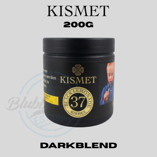 Kismet Shisha Tabak 200g - Black Lemonade