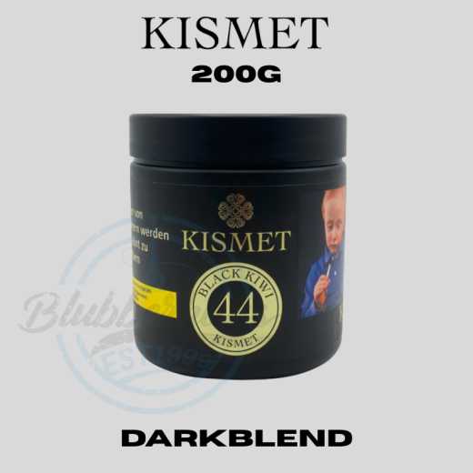 Kismet Shisha Tabak 200g - Black Kiwi