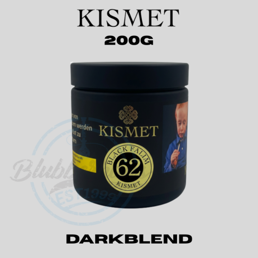 Kismet Shisha Tabak 200g - Black Falim
