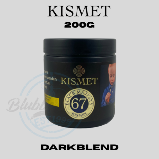 Kismet Shisha Tabak 200g - Black Majesty