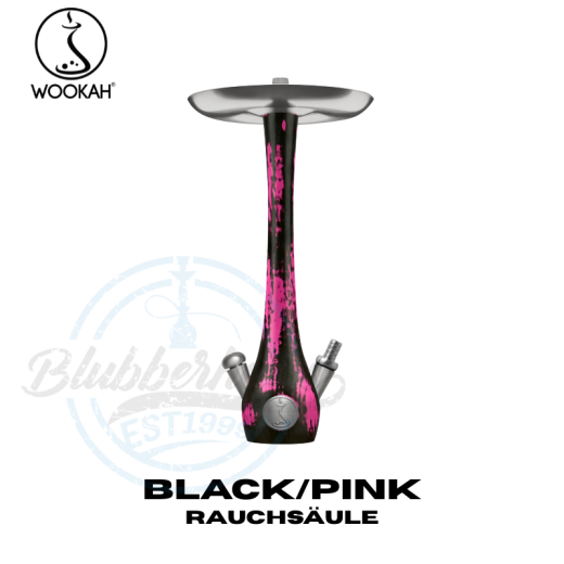 Wookah Shisha Rauchsäule - Black/Pink