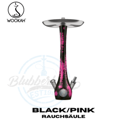 Wookah Shisha Rauchsäule - Black/Pink