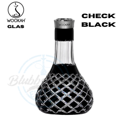 Wookah Shisha Gläser - Check Black