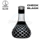 Wookah Shisha Gläser - Check Black
