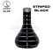 Wookah Shisha Gläser - Striped Black