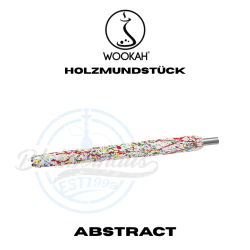 Wookah Shisha Holzmundstück - Abstract