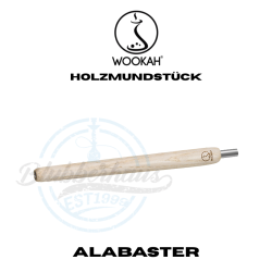 Wookah Shisha Holzmundstück - Alabaster