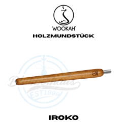Wookah Shisha Holzmundstück - Iroko