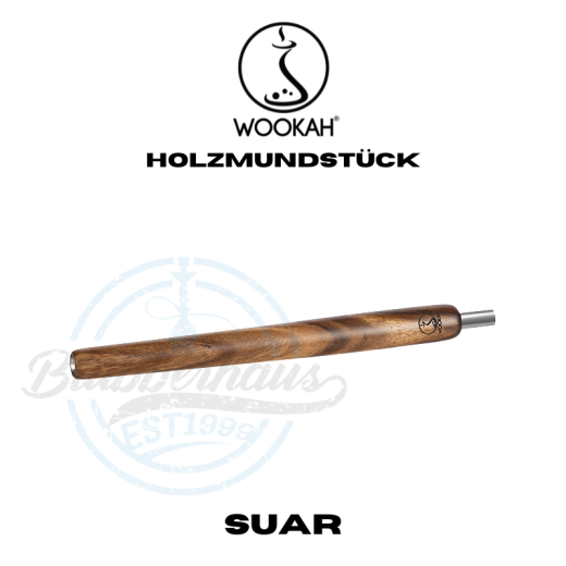 Wookah Shisha Holzmundstück - Suar