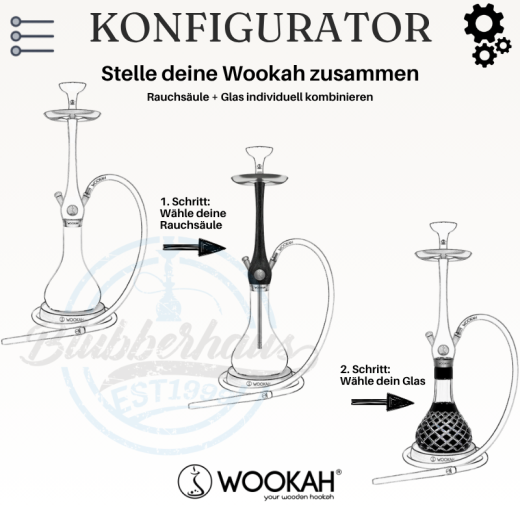 Wookah Shisha Konfigurator