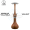Wookah Shisha Vollholz - Walnut