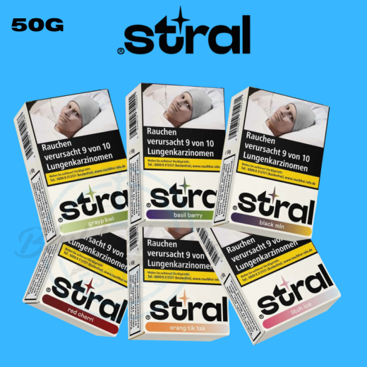Stral Shisha Tabak 50g