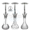 Wookah Shisha White/Black