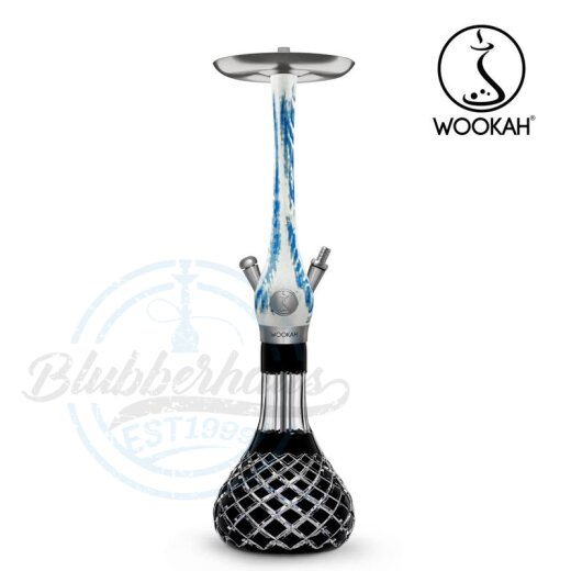 Wookah Shisha Arctic Blue - Check Black