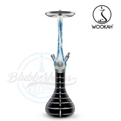 Wookah Shisha Arctic Blue - Striped Black