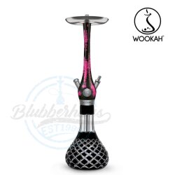 Wookah Shisha Black/Pink - Check Black