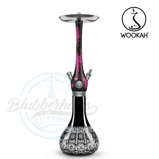 Wookah Shisha Black/Pink - Starry Night