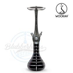 Wookah Shisha Tenebris - Striped Black