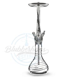 Wookah Shisha White/Black - Tornado