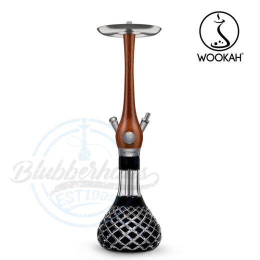 Wookah Shisha Merbau - Check Black