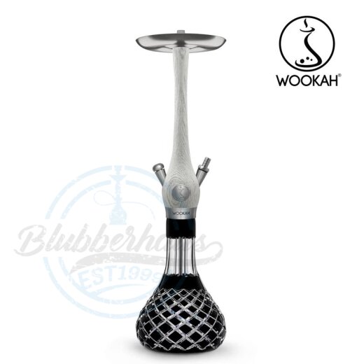 Wookah Shisha White Nox - Check Black