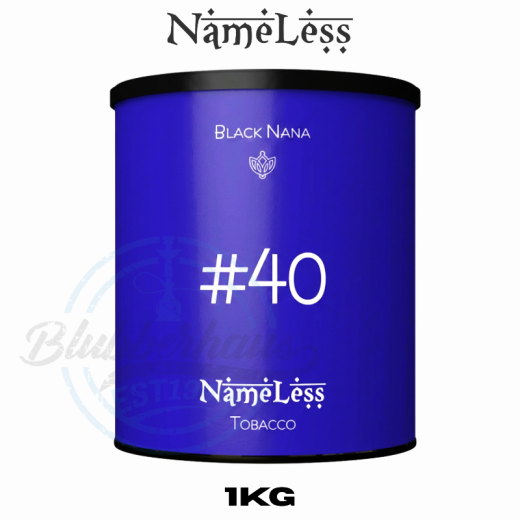 Nameless Shisha Tabak 1KG - Black Nana
