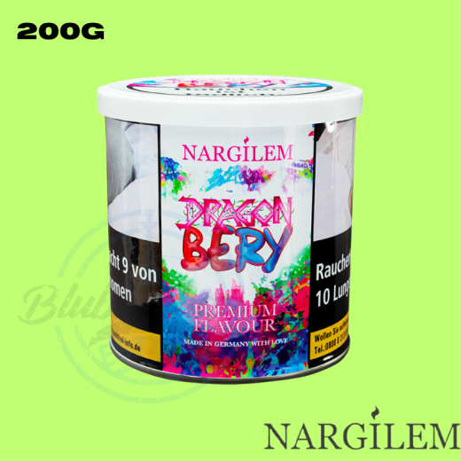 Nargilem Shisha Tabak 200g - Dragonberry