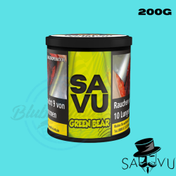 Savu Shisha Tabak 200g - Green Bear