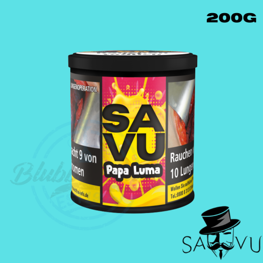 Savu Shisha Tabak 200g - Papa Luma