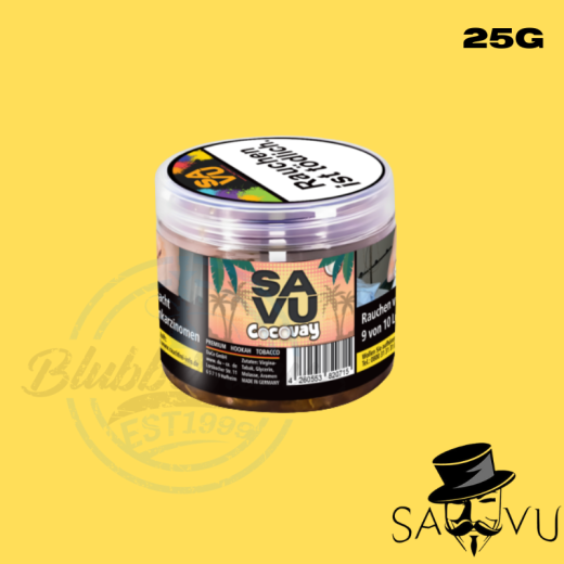 Savu Shisha Tabak 25g - Cocovay