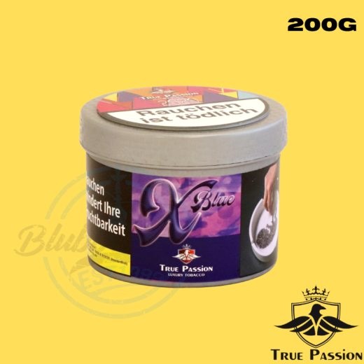 True Passion Shisha Tabak 200g - Blue X