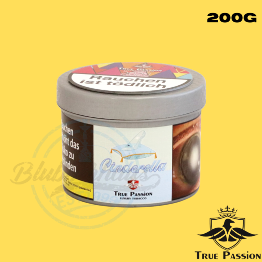 True Passion Shisha Tabak 200g - Cinderella