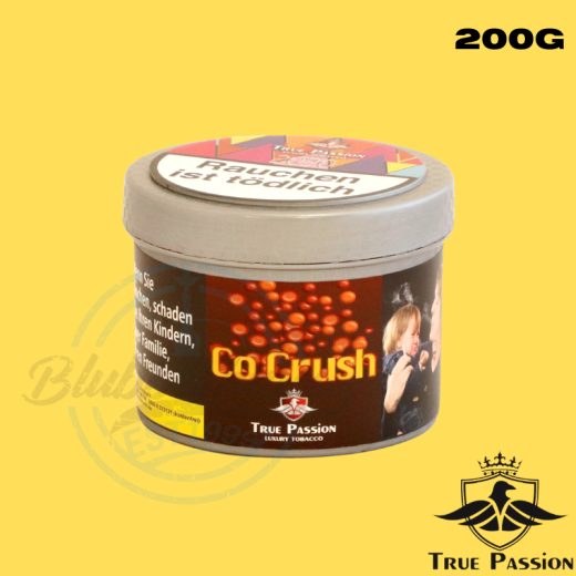 True Passion Shisha Tabak 200g - Co Crush