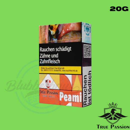 True Passion Shisha Tabak 20g - Peami